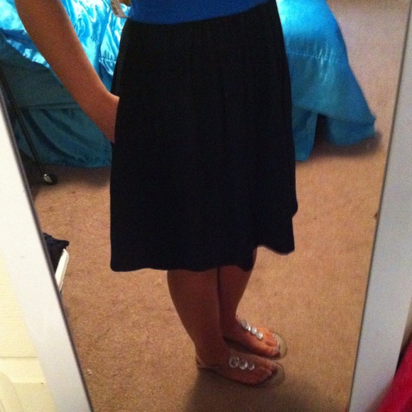 💙💙💙 CUTE Grey, Blue & Black dress--NWT!! - Picture 3 of 3