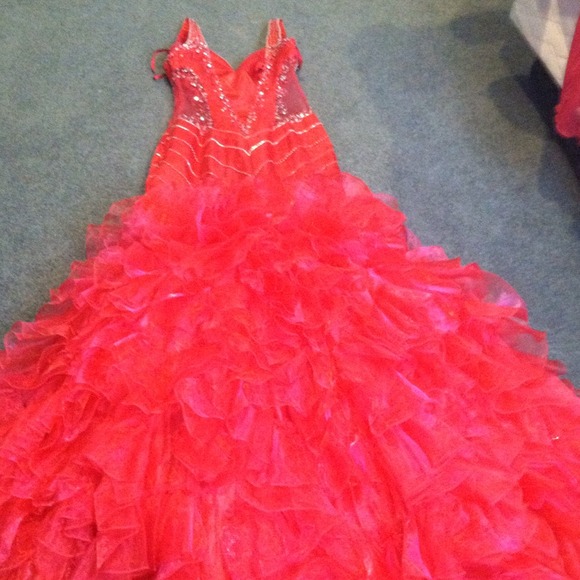 Gorgeous formal dress.