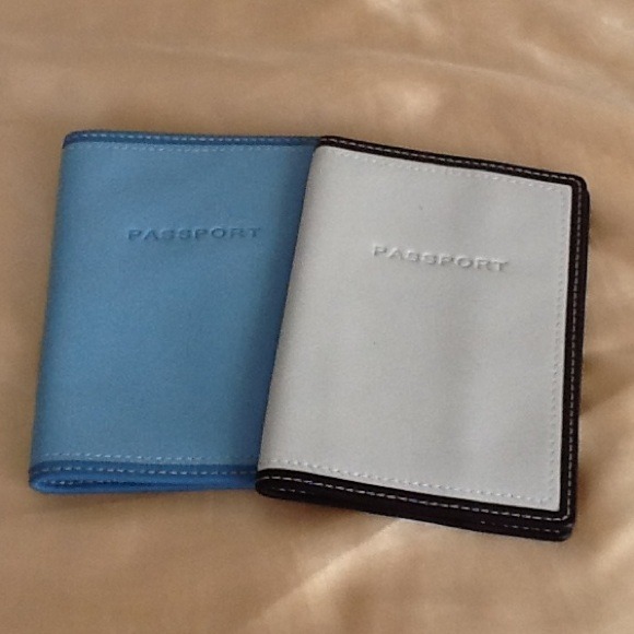 Coach Passport Holders BOTH
