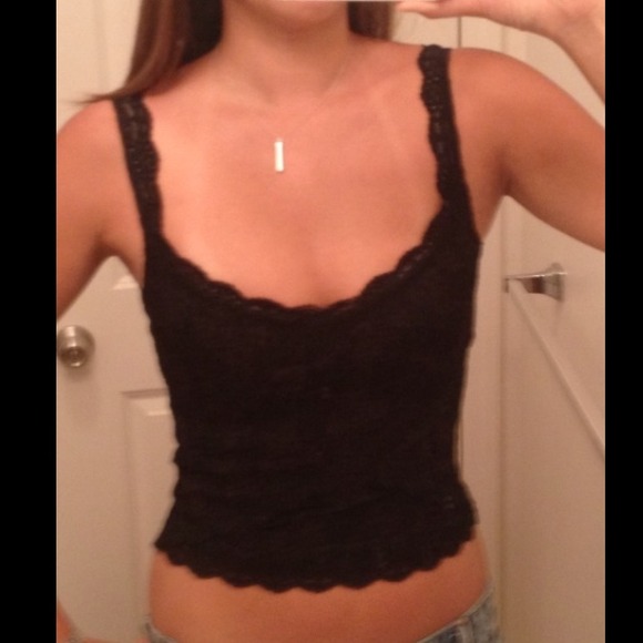 ❌SOLD❌ NWOT Ralph Lauren Lace Tank - black - Picture 4 of 4