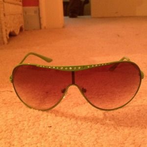 Green sunglasses