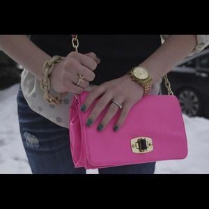 ❌SOLD❌Hot Pink Purse
