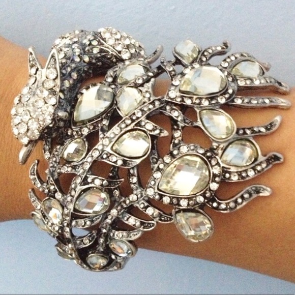 Jewelry - NEW Peacock Cuff Bracelet