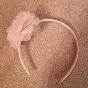 pink headband