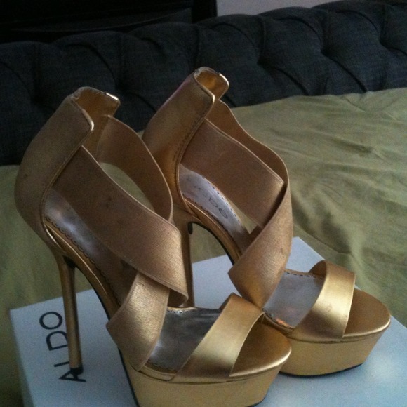 Gold Shoes