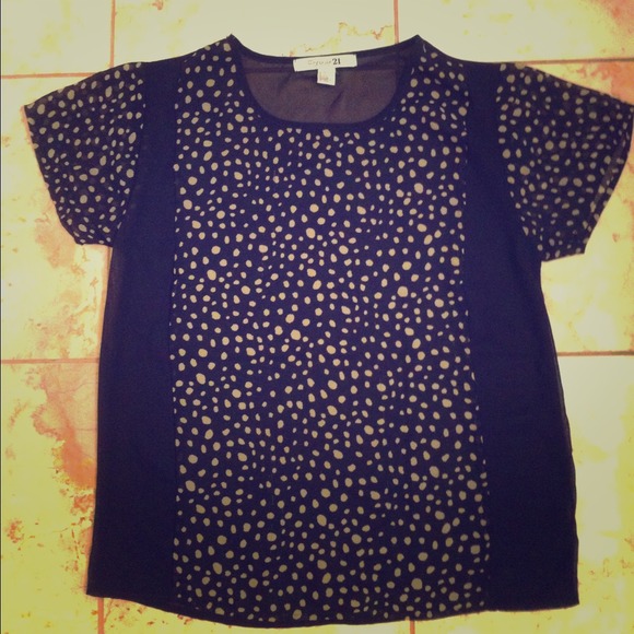 XxForever21 boxy sheer blousexX