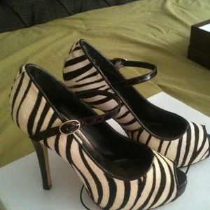Fun Zebra print shoe