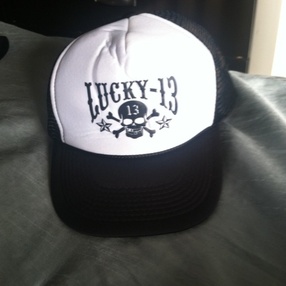 Lucky 13 trucker hat!