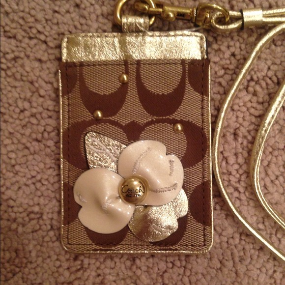 Coach lanyard brand new Authentic