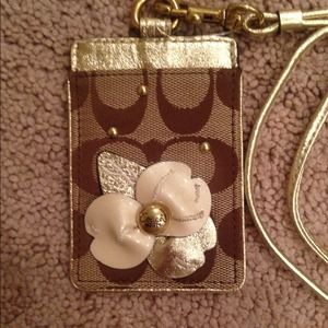 Coach lanyard brand new Authentic