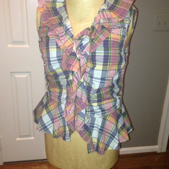 Blue Label Ralph Lauren Ruffle Top