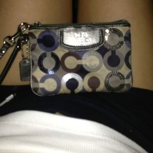Coach wristlet