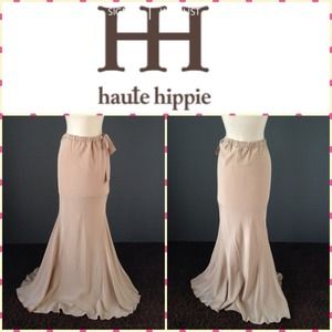 Haute Hippie silk skirt