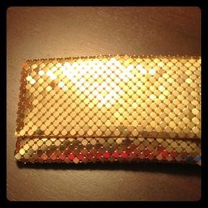Gold purse/clutch