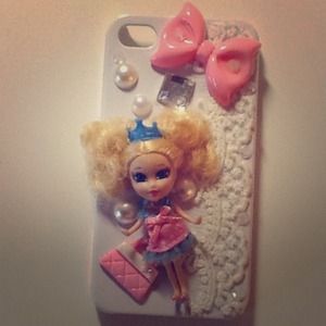 Pretty cute Barbie IPhone4&4s phone case