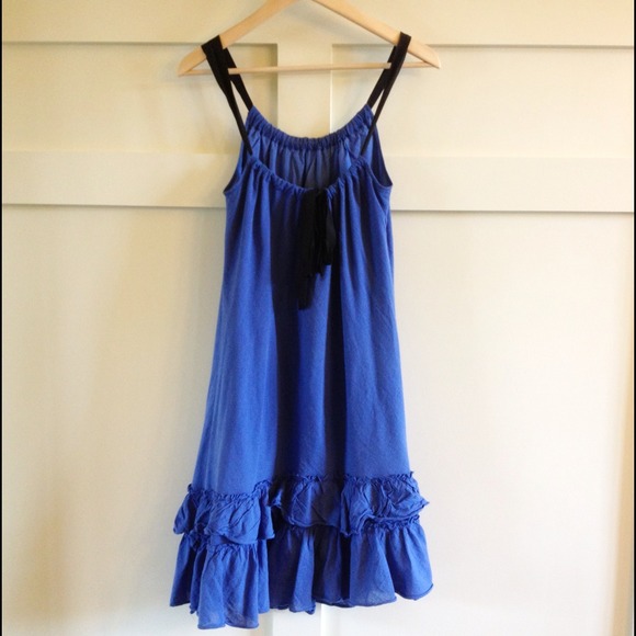 ✨ HOST PICK✨GAP cobalt blue dress ✨ - Picture 3 of 4