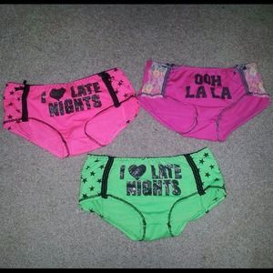 Rave neon panties