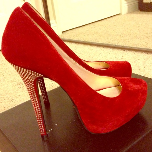 JustFab Shoes - JustFab Lakshmi Red