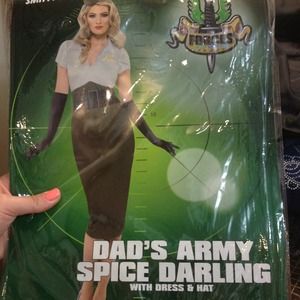 SOLD!! XL woman's Army Halloween costume