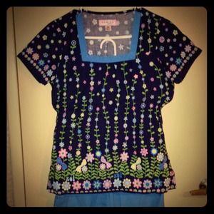 Very cute Koi Nursing Uniform... Top and Pants.