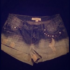Studded shorts
