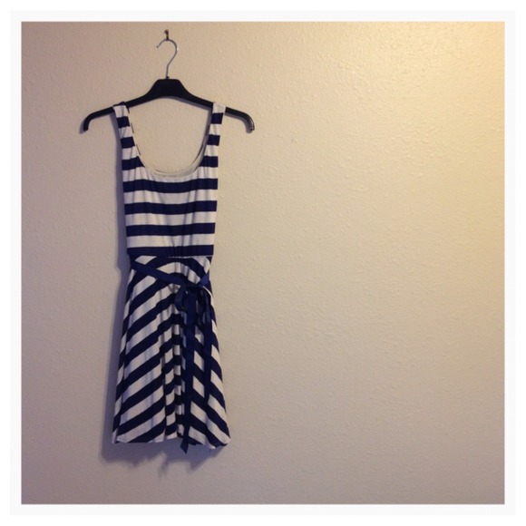 Delia's striped dress NWOT