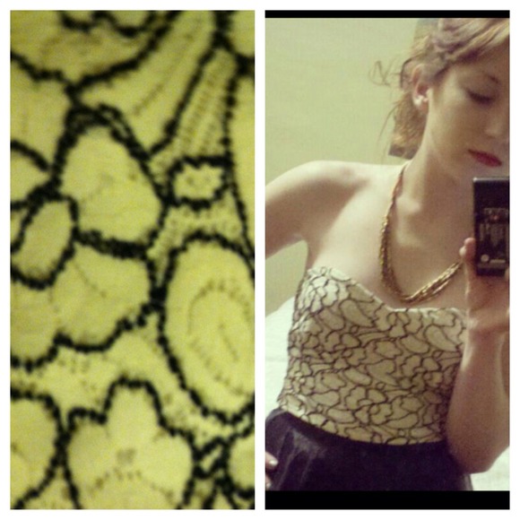 Urban Outfitters Tops - RESERVED FOR _andi crop bustier