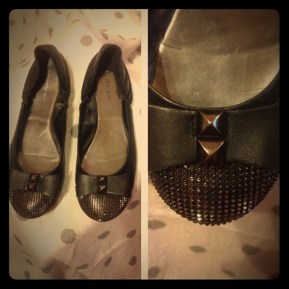 gianni bini Shoes - Flashy black flats!
