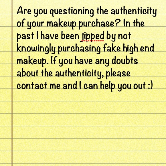 Mac, Benefit, Too Faced, Urban Decay...(FAKES)