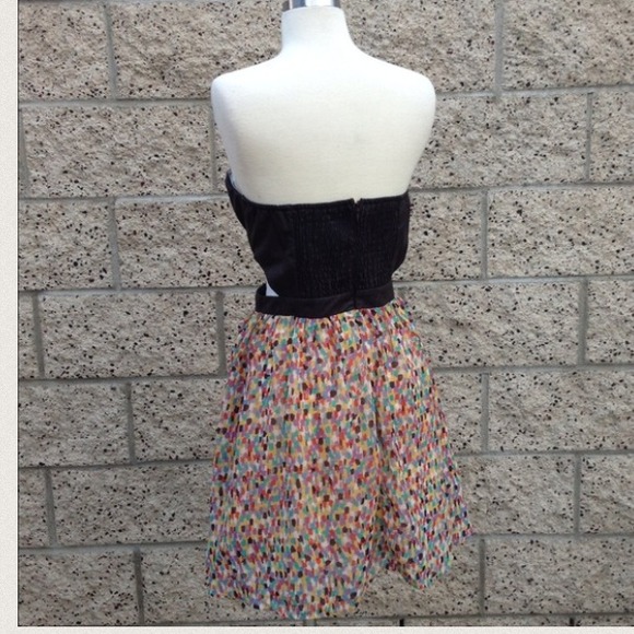 MustardSeed faux leather patterned dress - Picture 2 of 4