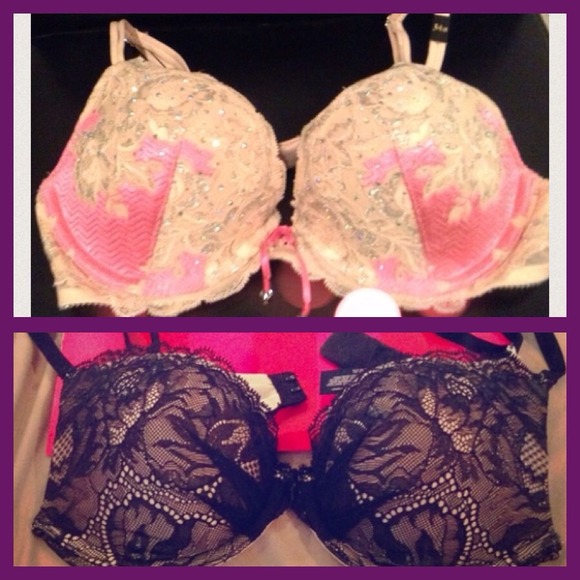 VS bombshell and Push up bra