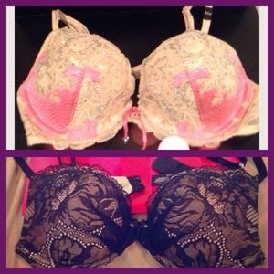 VS bombshell and Push up bra