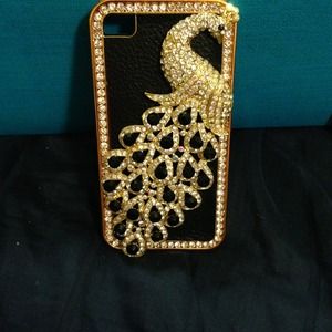 Sparkling Peacock iPhone 4/4s Case