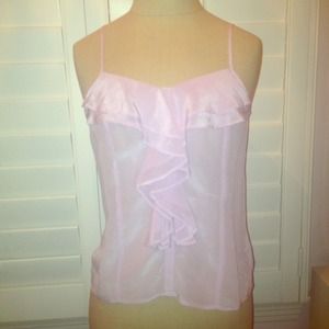 Light Pink Ruffled Camisole