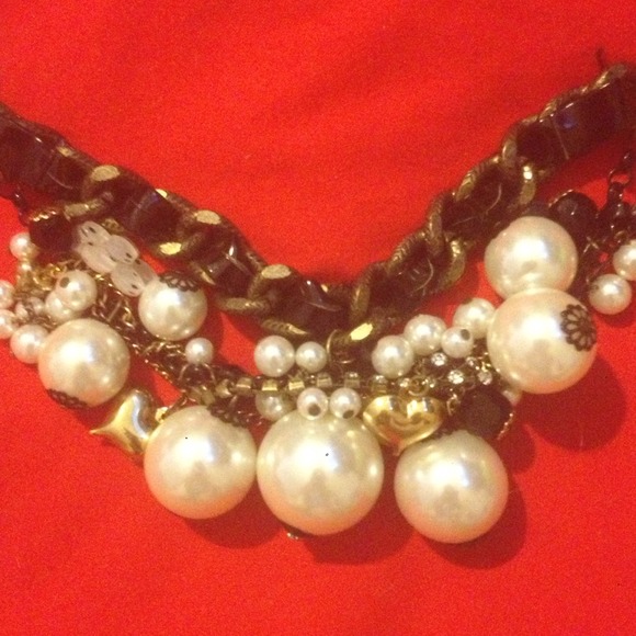 Blinged out Betsey Johnson bracelet - Picture 2 of 3