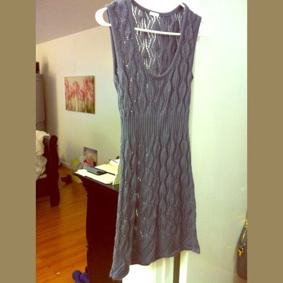 Knit Grey Dress