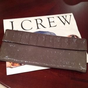 RES for @nadin25! JCREW patent leather clutch