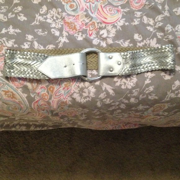 SOLD   Silver belt from the Loft