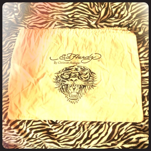 Ed Hardy Cloth Dust Bag
