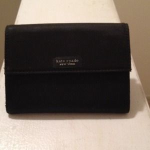 SOLD-Authentic Kate Spade Bifold Microfiber Wallet