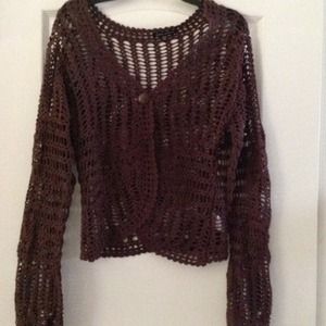 Crochet cardigan
