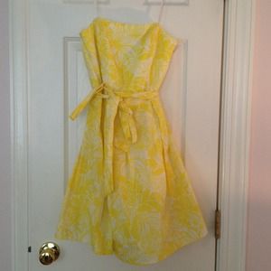 Strapless Lilly Pulitzer dress
