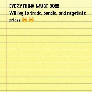 EVERYTHING MUST GO