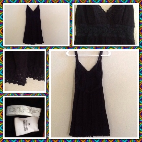 O'neill black summer dress.
