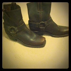 Barely worn! Frye Harness Boot