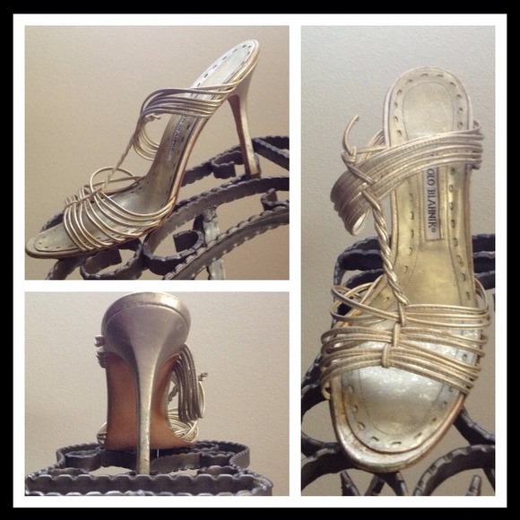 Authentic Manolo Blahnik  Mules
