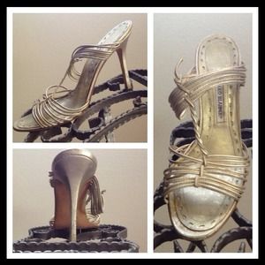 Authentic Manolo Blahnik  Mules