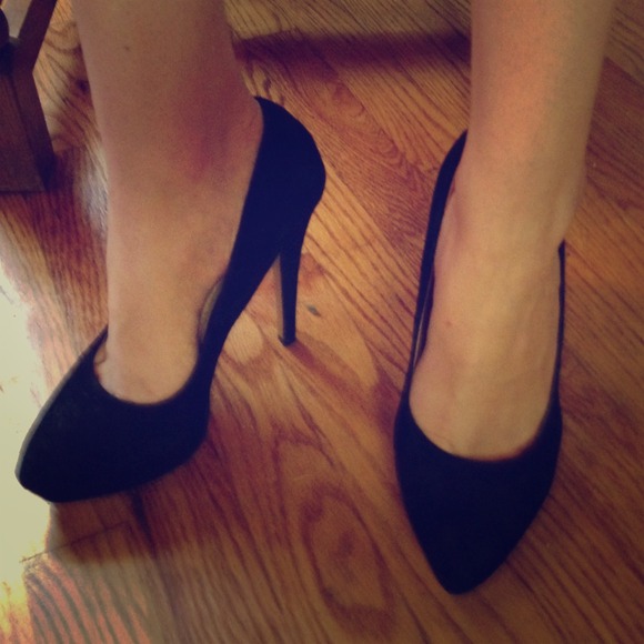 Nib nwt Aldo black suede pumps jonquiere us 7