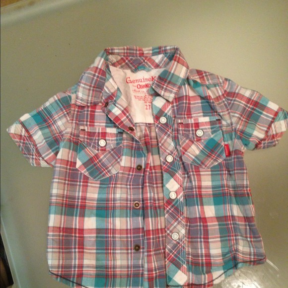 2t plaid shirt