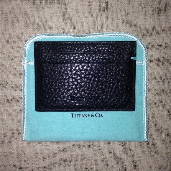 Tiffany Clutches & Wallets - {TIFFANY & Co. Leather Wallet } Stitch Card Case
